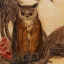 Gaston SUISSE (1896-1988) - Grand Duc branché. 1938.
